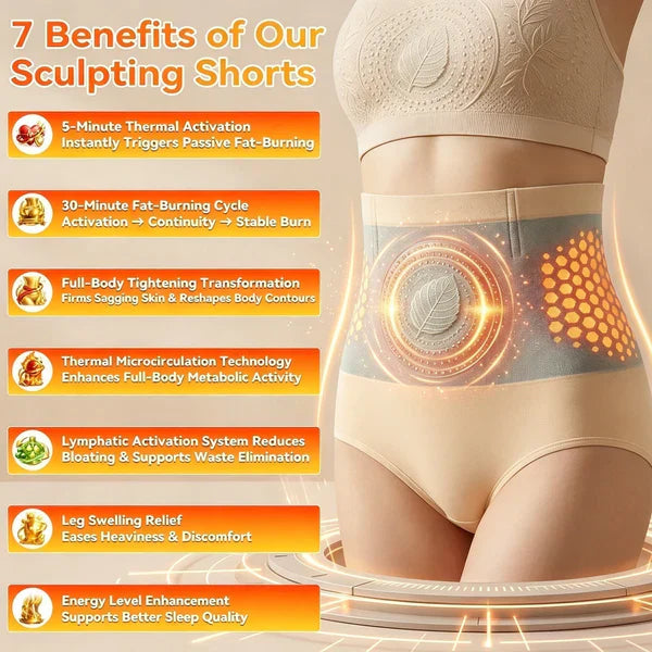 🥳 2026 Best-Selling Sensation 🥳 💞 Over 50,000 Units Sold! 50% OFF Special Offer! 4-in-1 Fat-Burning & Body-Shaping Shorts