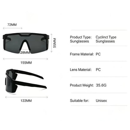 ☀️UV400 Photochromic Polarized Safety Glasses – 🥇Impact Resistant Outdoor Sports & Work Eyewear