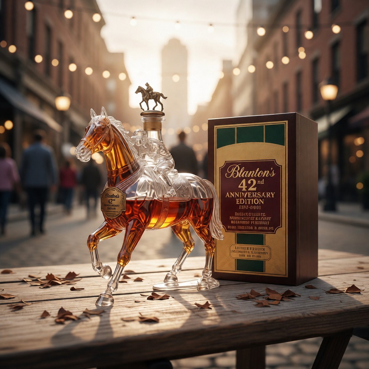 Blanton’s 42nd Anniversary Edition Whiskey Bottle