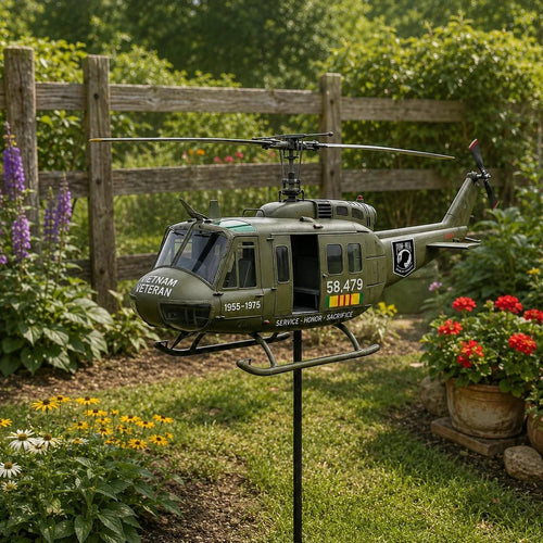 🏆Last Day Promo: 49% OFF 🎖️-Vietnam Veteran UH-1 Helicopter Wind Spinner- ✈️Buy 2 Free Shipping Today!