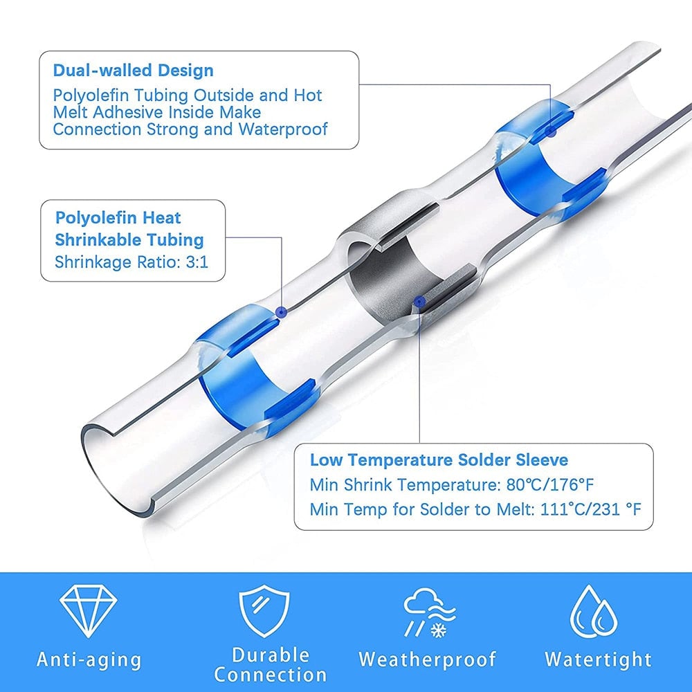 🔥LAST DAY 50% OFF🔥Solder Seal Wire Connectors